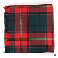 Image for Ulster Red Tartan Scarf