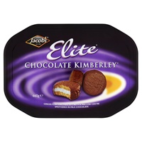 Image for Jacobs Elite Chocolate Tea Cakes Tin 600g