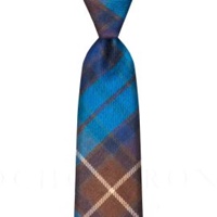 Image for Buchanan Blue Tartan Wool Necktie