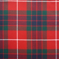 Image for Fraser Red Tartan Wool Necktie