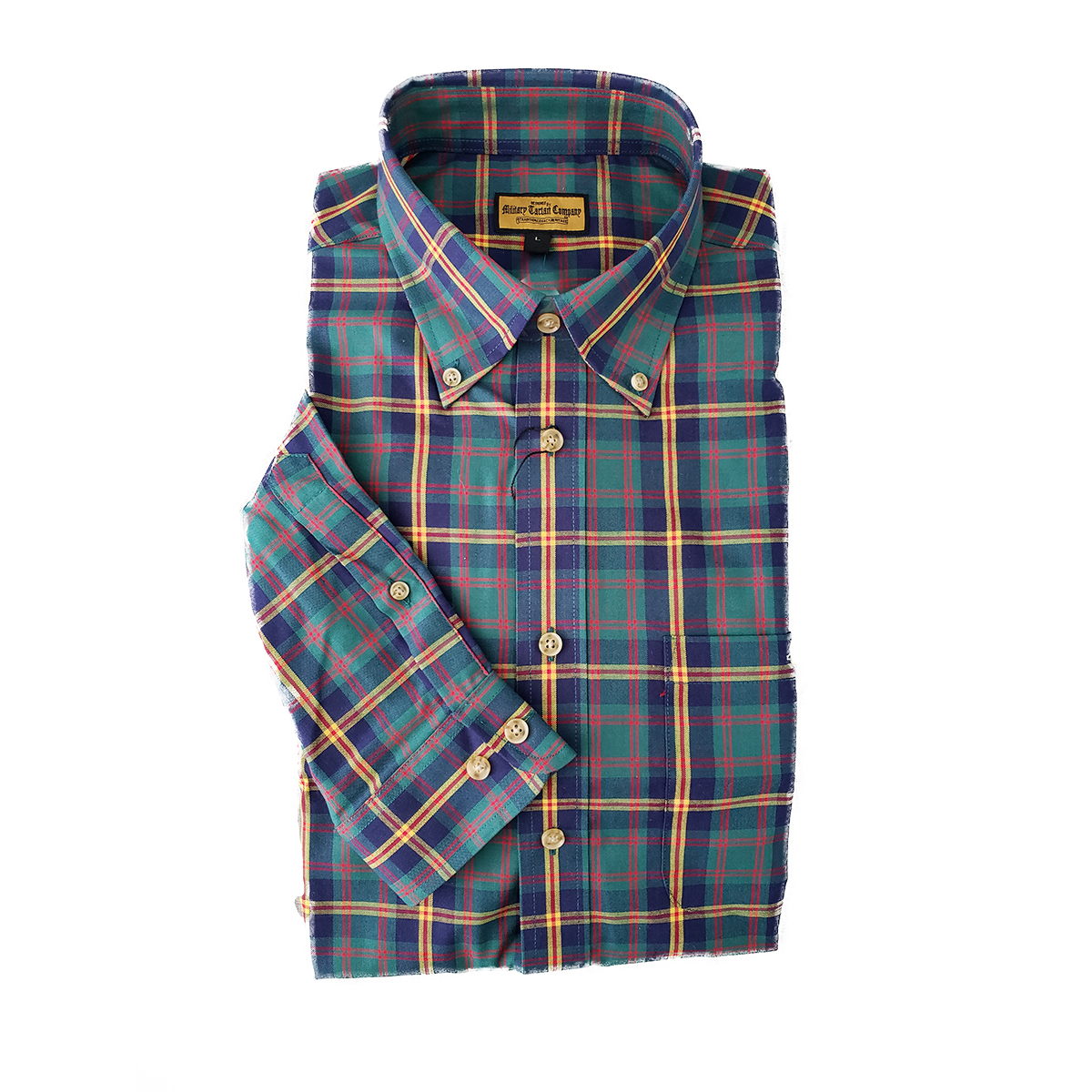 US Marines Leatherneck Military Tartan Oxford Button Down Dress Shirt: Extra Extra Large US Marines Leatherneck Military Tartan Oxford Button Down Dress Shirt: Extra Extra Large