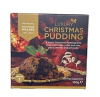 Image for Matthew Walker Luxury Christmas Pudding 100g