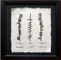 Ogham "Friendship, Love, & Loyalty"