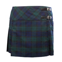 Image for Ladies Tartan Billie Kilted Skirt Black Watch