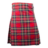 Image for Gents Lightweight Party Kilt Stewart Royal