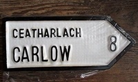 Image for Irish County Roadsign, Co Carlow