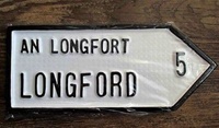 Image for Irish County Roadsign, Co Longford