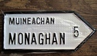 Image for Irish County Roadsign, Co Monaghan