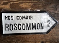Image for Irish County Roadsign, Co Roscommon