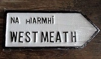 Image for Irish County Roadsign, Co Westmeath