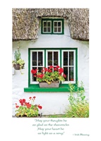 Image for Greeting Cards - Birthday Green Windowsill