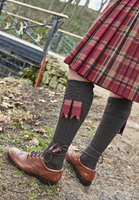 Image for Pentland Premium Kilt Hose Brown Turf