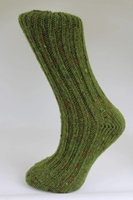 Grange Craft Irish Country Socks, Green