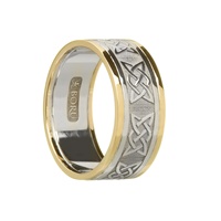 Image for Lovers Knot Celtic Ring with Trims