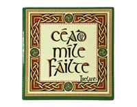 Image for Cead Mile Failte Ceramic Coaster