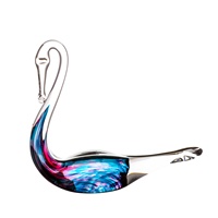 Image for Irish Handmade Glass Conn Swan