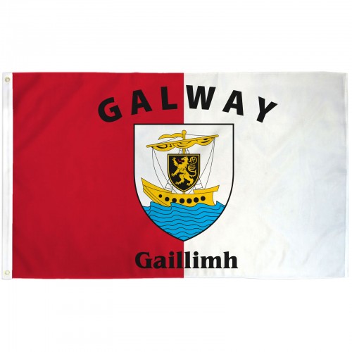 County Galway 3' x 5' Polyester Flag Irish Jewelry Irish Store