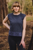 Image for Bill Baber Grape Shell Top