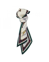 Image for Book of Kells Crinkle Signature Scarf, Green/Red/Purple