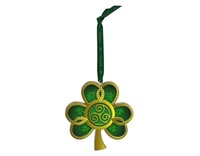 Image for Celtic Spirit Irish Shamrock Hanging Ornament