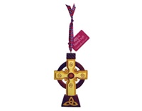 Image for Scottish Celtic High Cross Hanging Ornament