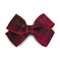 Image for Islander Hair Clip with HARRIS TWEED - Fuchsia Tartan