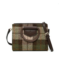 Image for Islander Arran Tote with HARRIS TWEED - Chestnut Tartan