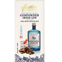 Image for Butlers Drumshanbo Gunpowder Irish Gin Flavored 40% Milk Chocolate Bar