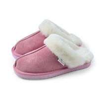 Image for Islander Classic Ladies Sheepskin Slippers, Pink