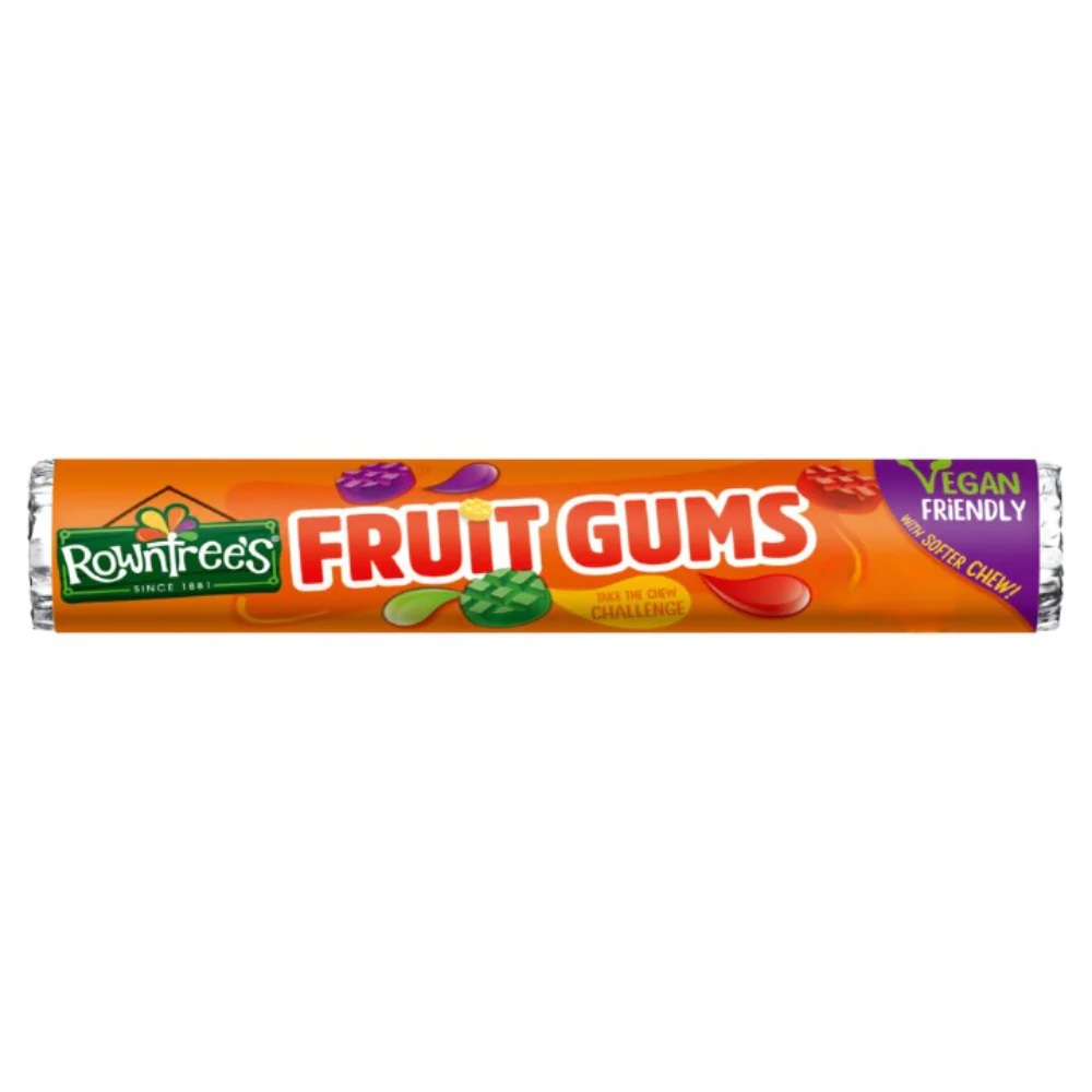 Rowntrees Fruit Gums Roll 47g Irish Jewelry Irish Store Tipperary