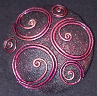 Image for Magenta Brooch