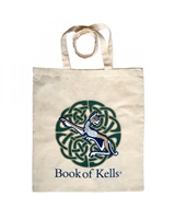 Image for Natural Book of Kells Lioness Irish Shopper Bag
