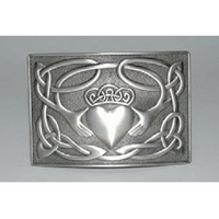 Image for GM Belt Antique Silver Finish Claddagh Buckle