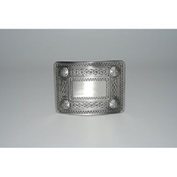 Image for GM Belt Antique Silver Finish Celtic Knot Buckle