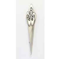 Image for GM Belt Antique Silver Finish Swirl Kilt Pin