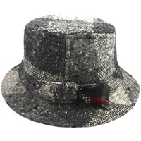 Image for Hanna Gray Plaid Walking Hat