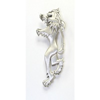 GM Belt Antique Silver Finish Rampant Lion Kilt Pin