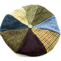 Image for Hanna Newsboy Eight Panel Cap Patch