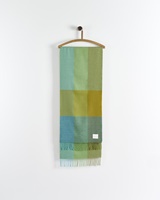 Image for Avoca Handweavers Merino Scarf, Green Fields