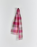 Avoca Handweavers Luxury Merino Scarf, Pink Fields