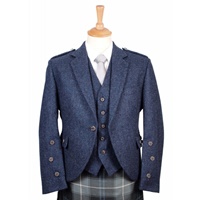 Image for Braemar Jacket and Vest Lomond Blue Tweed
