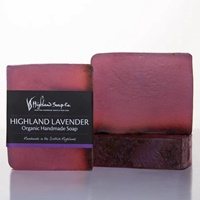 Image for Highland Lavender Organic Glycerine Soap 150g