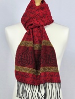 Image for Calzeat Celtic Elements Jacquard Scarf, Fire