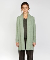 Kilcoole Textured Coatigan, Sage Marl