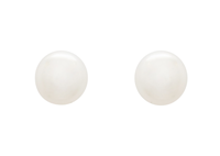 Image for 14k Gold Vermeil Freshwater Pearl Stud Earrings, Small