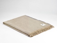 Image for Irish Linen Throw Blanket, Athens