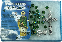 Image for Green Rosary Beads Boxed