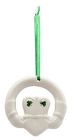 Image for Porcelain Claddagh Christmas Tree Ornament