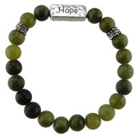 Image for Connemara Marble Hope Message Bracelet