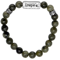 Image for Connemara Marble Inspire Message Bracelet